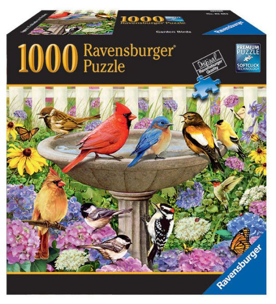 Garden Birds 1000 Piece Jigsaw Puzzle by Ravensburger | Barnes & Noble®