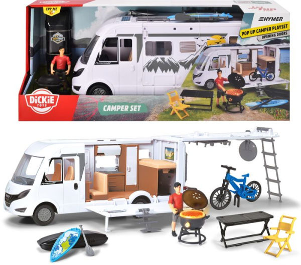 Camper set with figures and accessories