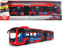 Volvo articulated bus with steering and opening doors