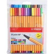Title: STABILO Point 88 Pen Wallet Set, 30-Colors