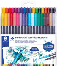 Double-ended Watercolor Brush Pens 36pcs