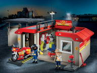 Title: Playmobil Take Along Fire Station