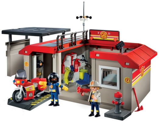 Playmobil City Action Playset Bundle with Take Along Fire Station Playset and Rescue Ambulance Playset Playmobil City Action Playset Bundle with Take Along Fire Station Playset and Rescue Ambulance Playset