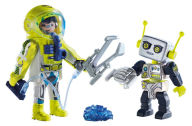 Title: Playmobil Astronaut and Robot Duo Pack