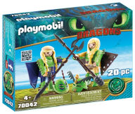 PLAYMOBIL Dreamworks Dragons III Ruffnut and Tuffnut with Flight Suit