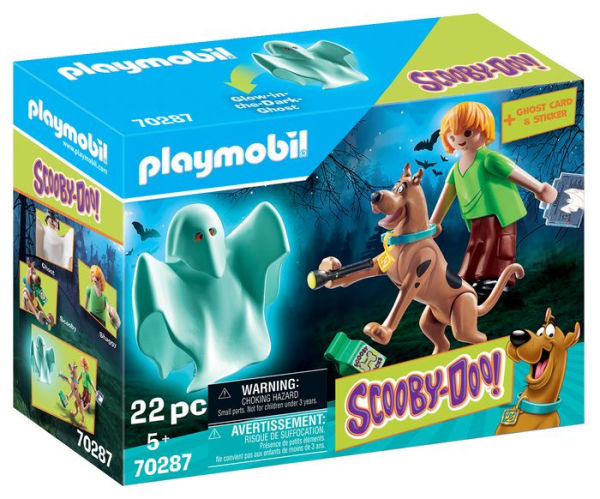 PLAYMOBIL SCOOBY-DOO! Scooby & Shaggy with Ghost