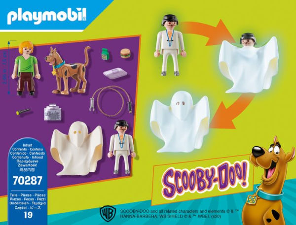 PLAYMOBIL SCOOBY-DOO! Scooby & Shaggy with Ghost