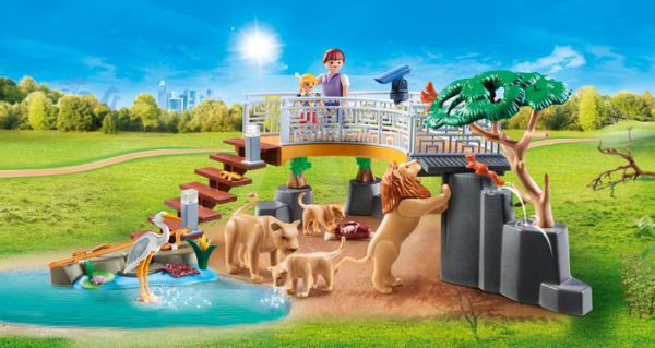 PLAYMOBIL Outdoor Lion Enclosure