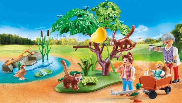 PLAYMOBIL Red Panda Habitat