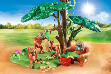 Alternative view 2 of PLAYMOBIL Orangutans with Tree