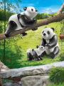 Alternative view 3 of PLAYMOBIL Pandas with Cub
