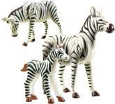 Alternative view 1 of PLAYMOBIL Zebras with Foal