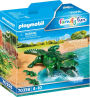 Alternative view 2 of PLAYMOBIL Alligator with Babies