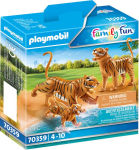 Alternative view 2 of PLAYMOBIL Tigers with Cub