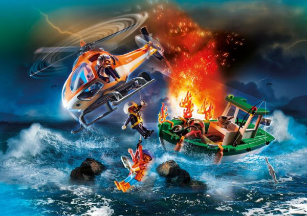 PLAYMOBIL Coastal Fire Mission