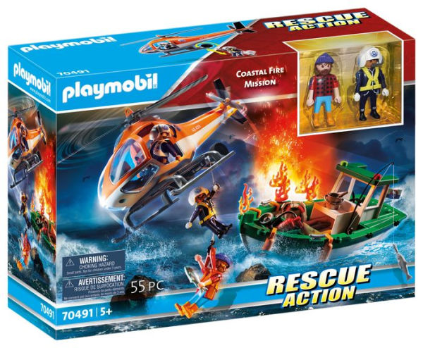 PLAYMOBIL Coastal Fire Mission