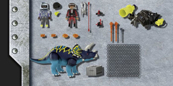 PLAYMOBIL Triceratops: Battle for the Legendary Stones