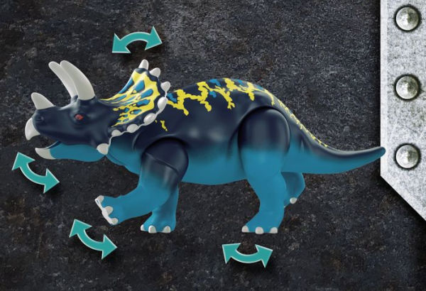 PLAYMOBIL Triceratops: Battle for the Legendary Stones