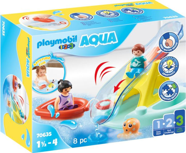Playmobil 1.2.3 70268 AQUA Water Wheel Carousel For 18+ Months