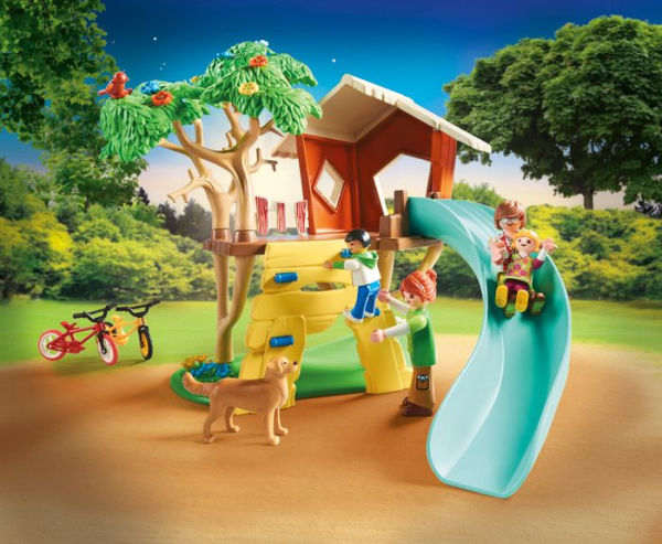 PLAYMOBIL Adventure Treehouse with Slide