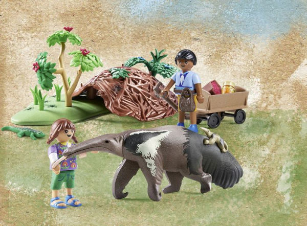 PLAYMOBIL Wiltopia Anteater Care