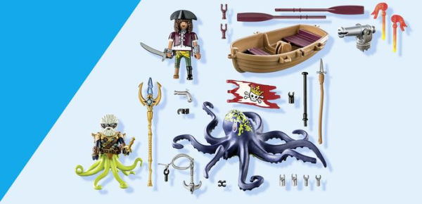 PLAYMOBIL Battle with a Giant Octopus