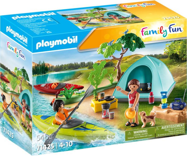 User manual Playmobil FamilyFun Camp Site with Fire (8 pages)