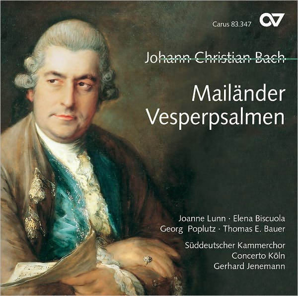 Johann Christian Bach: Mailänder Vesperpsalmen