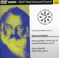 Title: Johannes Brahms: Piano Quintet F minor; Handel Variations, Artist: Auryn Quartett