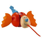 Alternative view 1 of HABA Dragon Dooly Wooden Pull Toy