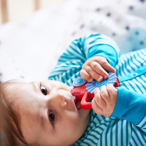 Clutching Toy Tractor