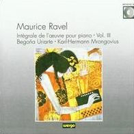 Maurice Ravel: Int¿¿grale de l'oeuvre pour Piano, Vol. 3