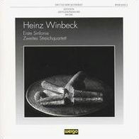 Heinz Winbeck: Sinfonie No. 1; Streichquartett No. 2