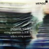 Peteris Vasks: String Quartets Nos. 1, 3 & 4