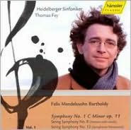 Title: Mendelssohn: Symphony No. 1; String Symphonies Nos. 8 & 13, Artist: Thomas Fey