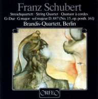 Title: Franz Schubert: String Quartet No.15 in G major, Artist: Brandis Quartet