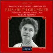 Grosse S¿¿nger unseres Jahrhunderts: Elisabeth Gr¿¿mmer