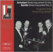 Schubert: Streichquartett G-Dur; Bart¿¿k: Streichquartett No. 5