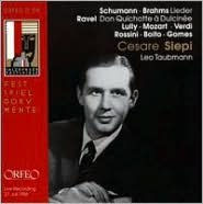 Title: Schumann, Brahms: Lieder; Ravel: Don Quichotte ¿¿ Dulcin¿¿e, Artist: Cesare Siepi