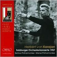 Title: Herbert von Karajan: Salzburger Orchesterkonzerte 1957, Artist: Herbert von Karajan