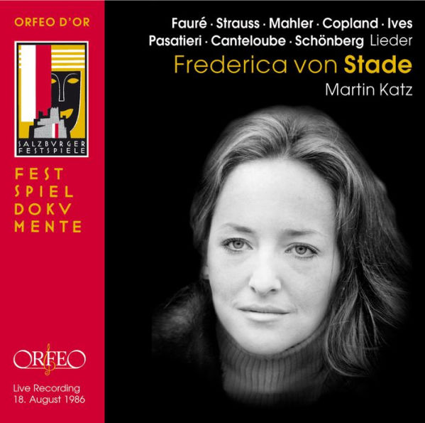 Faur¿¿, Strauss, Mahler, Copland, Ives, Pasatieri, Canteloube, Schonberg: Lieder