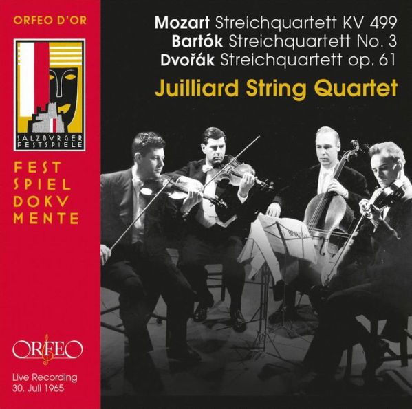 Mozart: Streichquartett, KV 499; Bart¿¿k :Streichquartett; Dvor¿¿k: Streichquartett, Op. 61