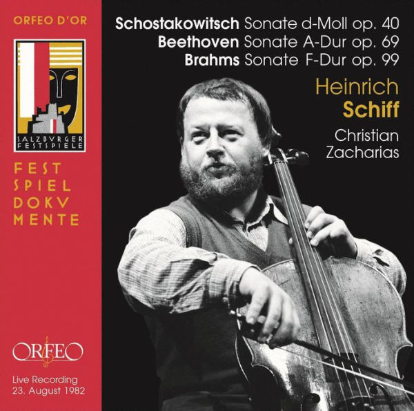 Schostakowitsch: Sonate d-Moll, Op. 40; Beethoven: Sonate A-Dur, Op. 69; Brahms: Sonate F-Dur, Op. 99