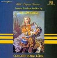 With Proper Graces: Sonatas for Oboe and B.C. by William Babell