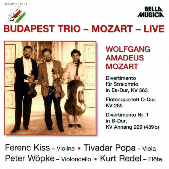 Budapest Trio - Mozart - Live