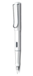 Title: LAMY Safari White Fountain Pen, Fine Nib