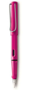 Title: LAMY Safari Pink Fountain Pen, Fine Nib