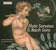 Flute Sonatas by the Bach Sons