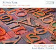 Alfabeto Songs: Guitar Songs from the 17th century