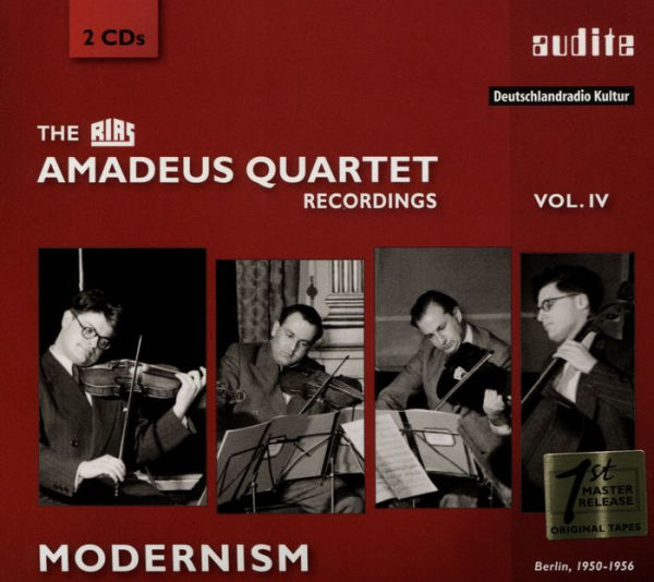 The RIAS Amadeus Quartet Recordings, Vol. 4: Modernism